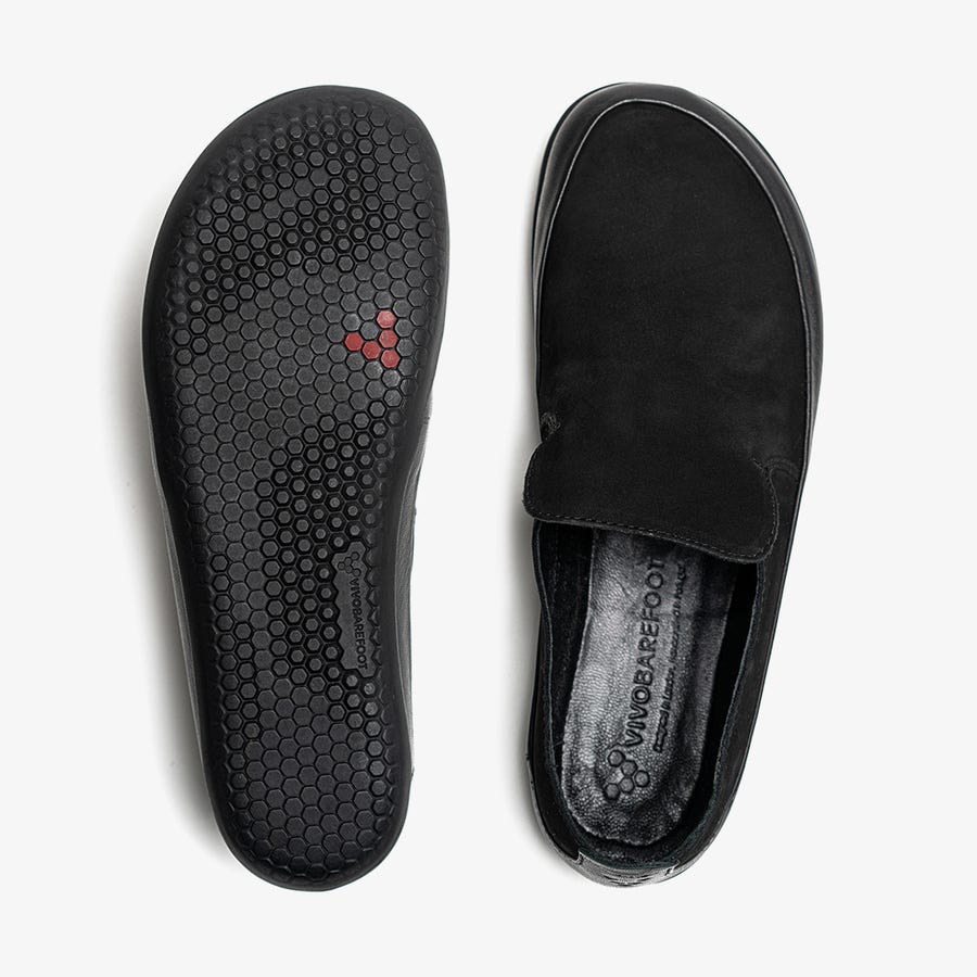 Vivobarefoot Opanka Trailsko Dame Sort | Danmark 0150ZUTG